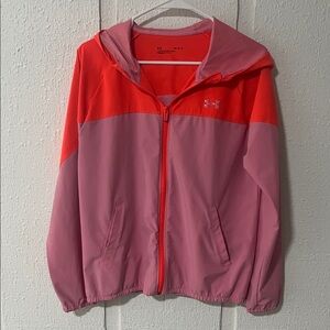 Under Armour Pink and Red Jacket